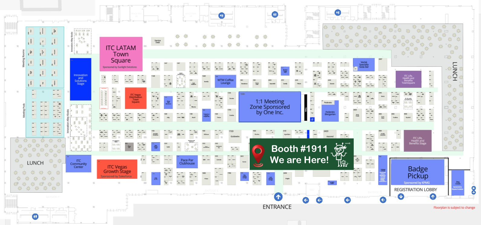 Expo Hall Map